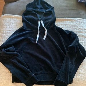 Velvet Black Forever 21 hoodie